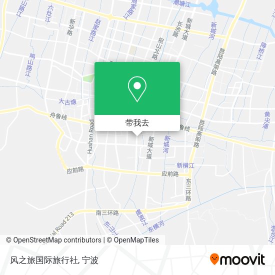 风之旅国际旅行社地图