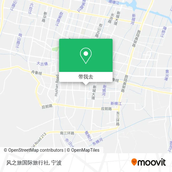 风之旅国际旅行社地图