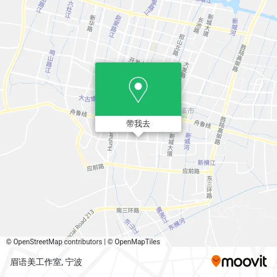 眉语美工作室地图