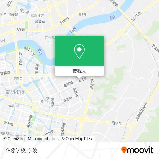信懋学校地图