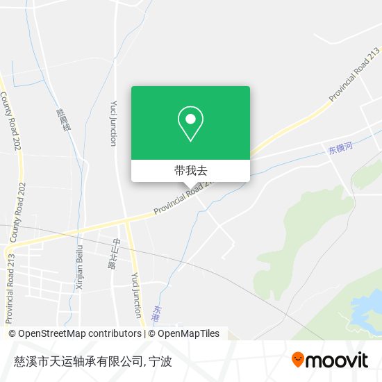 慈溪市天运轴承有限公司地图