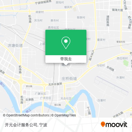 开元会计服务公司地图