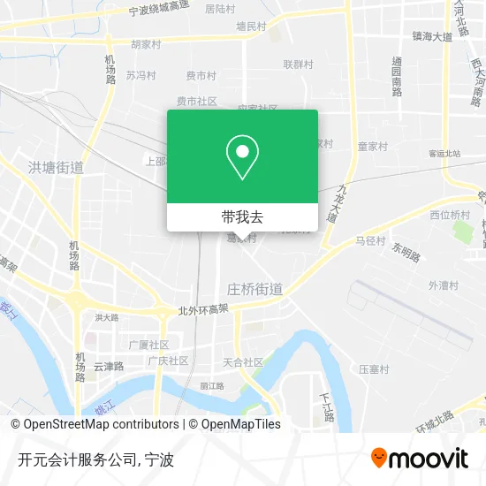 开元会计服务公司地图