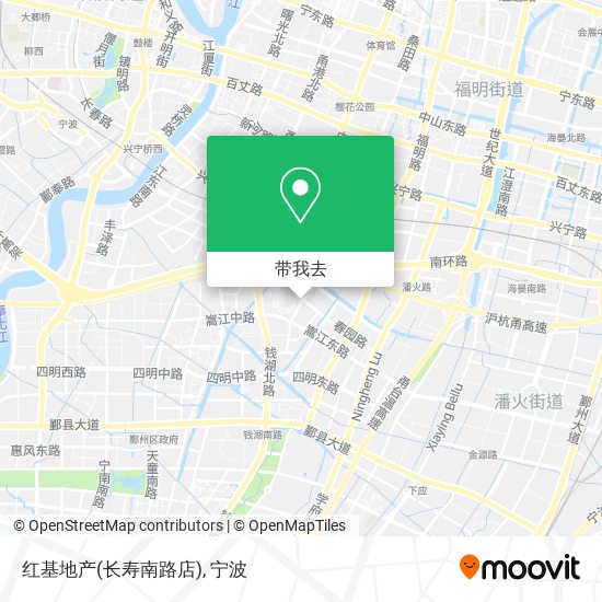 红基地产(长寿南路店)地图