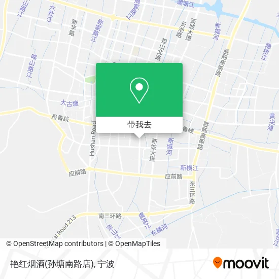 艳红烟酒(孙塘南路店)地图