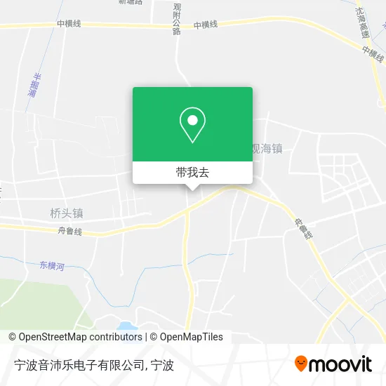 宁波音沛乐电子有限公司地图