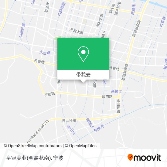 皇冠美业(明鑫苑南)地图
