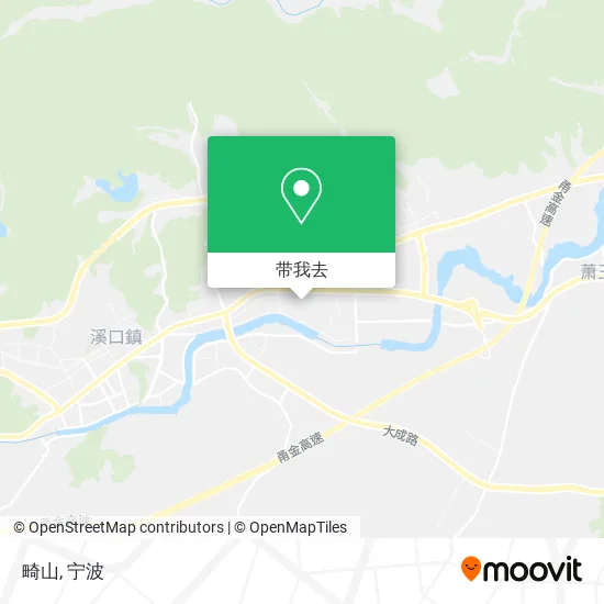畸山地图
