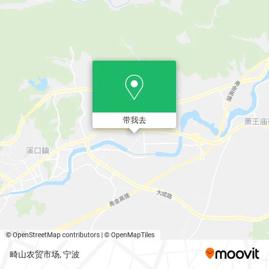 畸山农贸市场地图