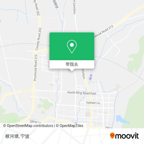 横河塘地图