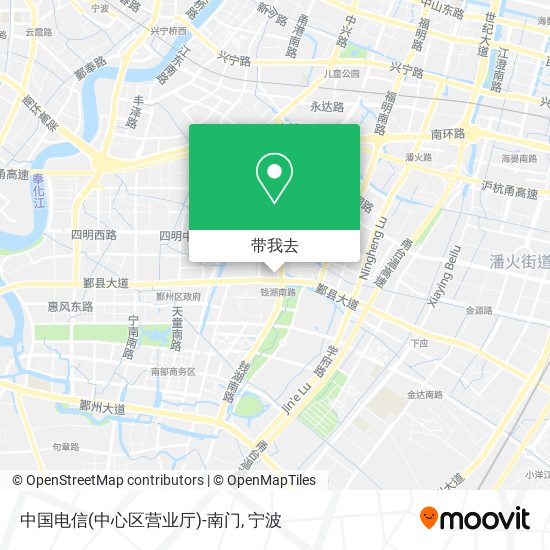 中国电信(中心区营业厅)-南门地图