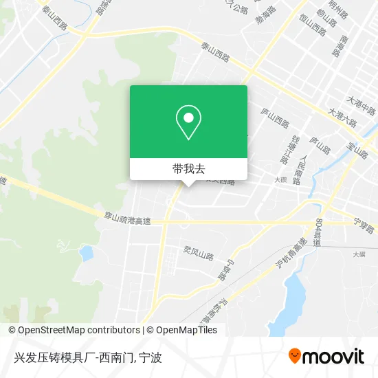 兴发压铸模具厂-西南门地图
