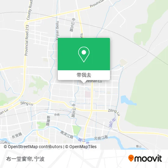 布一堂窗帘地图