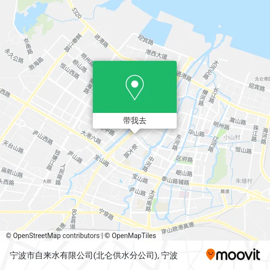 宁波市自来水有限公司(北仑供水分公司)地图