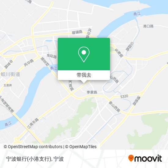 宁波银行(小港支行)地图