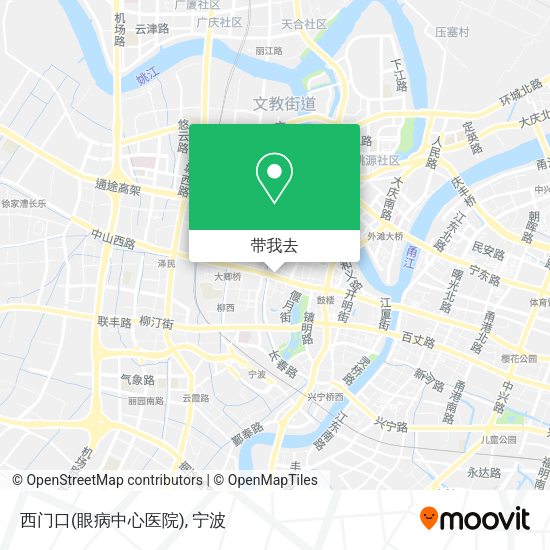 西门口(眼病中心医院)地图