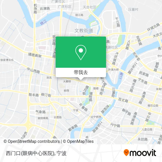 西门口(眼病中心医院)地图