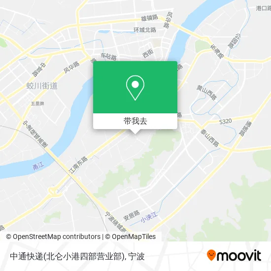 中通快递(北仑小港四部营业部)地图