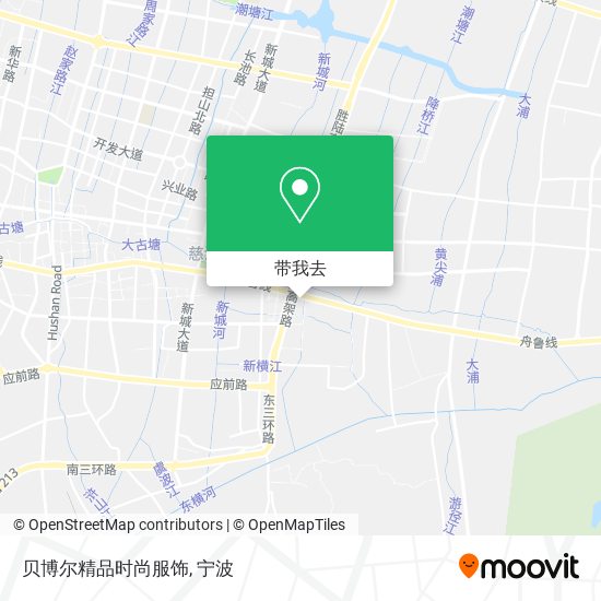 贝博尔精品时尚服饰地图