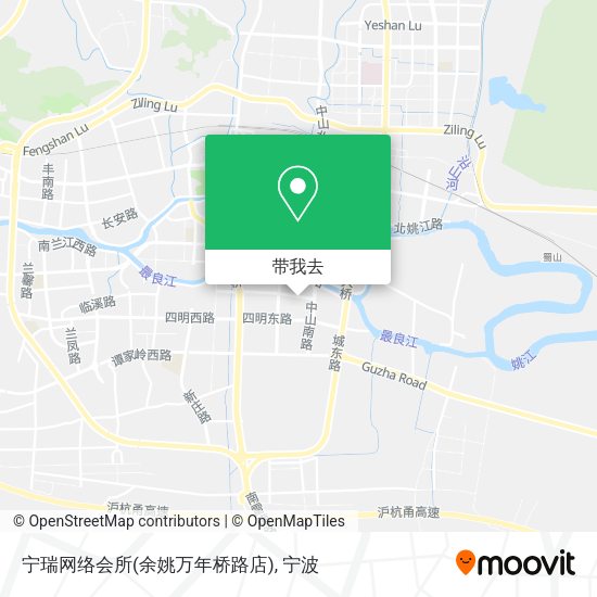 宁瑞网络会所(余姚万年桥路店)地图