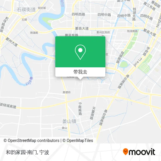 和韵家园-南门地图