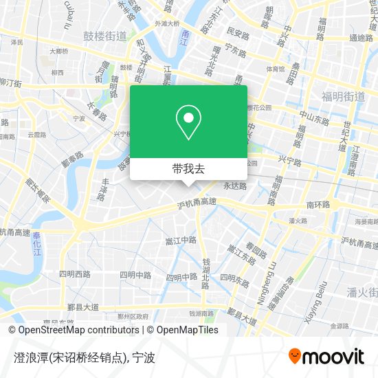 澄浪潭(宋诏桥经销点)地图