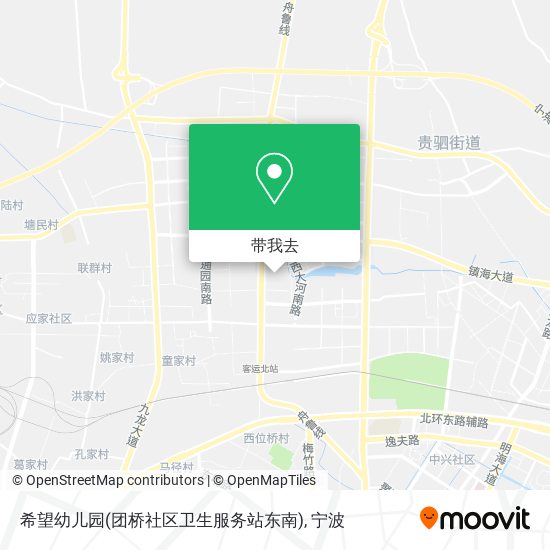 希望幼儿园(团桥社区卫生服务站东南)地图