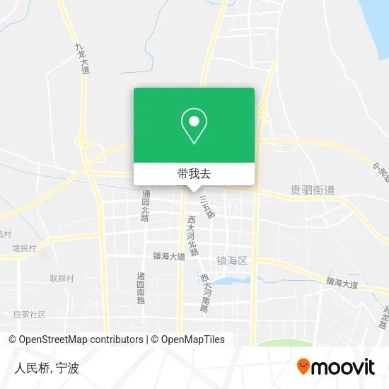 人民桥地图