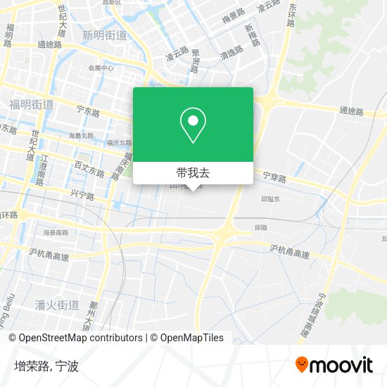 增荣路地图