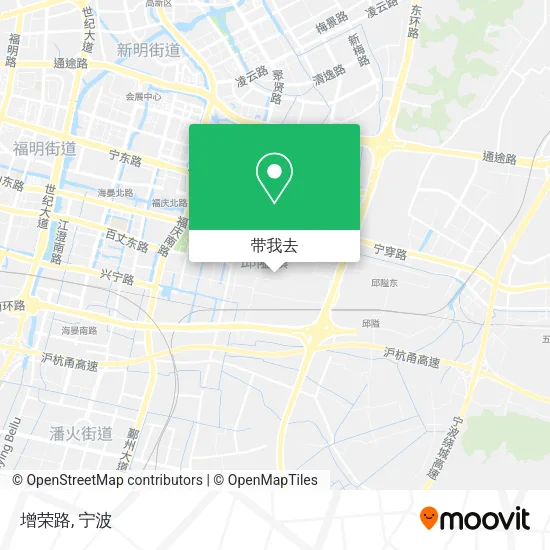 增荣路地图
