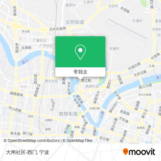 大闸社区-西门地图