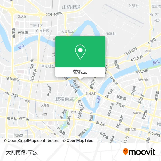 大闸南路地图
