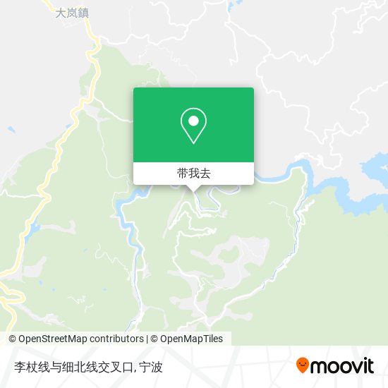 李杖线与细北线交叉口地图