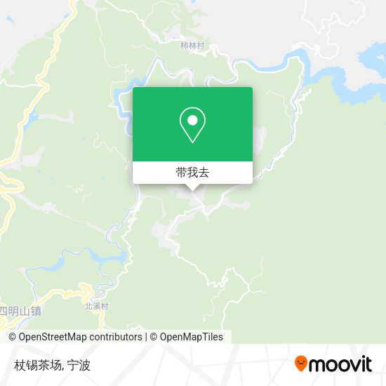 杖锡茶场地图