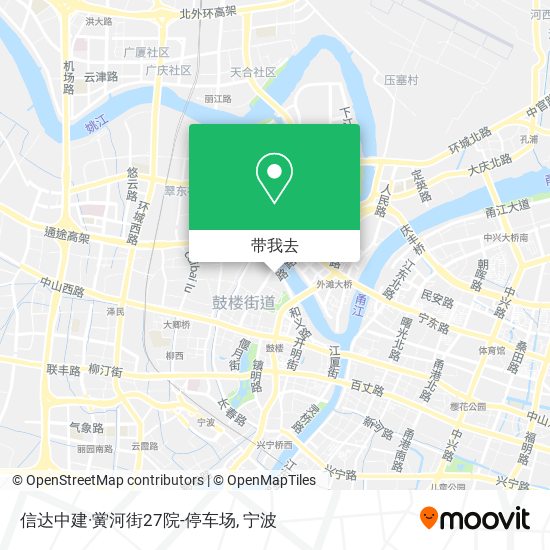 信达中建·黉河街27院-停车场地图
