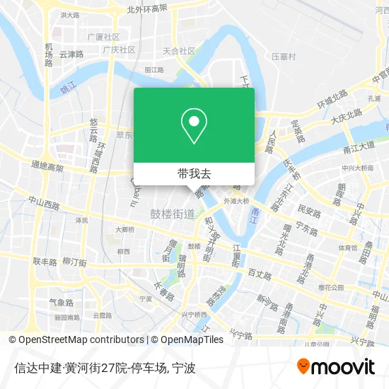 信达中建·黉河街27院-停车场地图