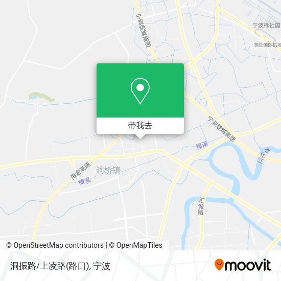 洞振路/上凌路(路口)地图