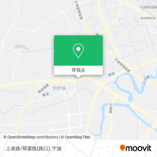 上凌路/荷梁线(路口)地图