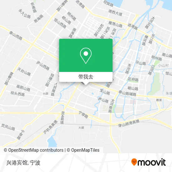 兴港宾馆地图