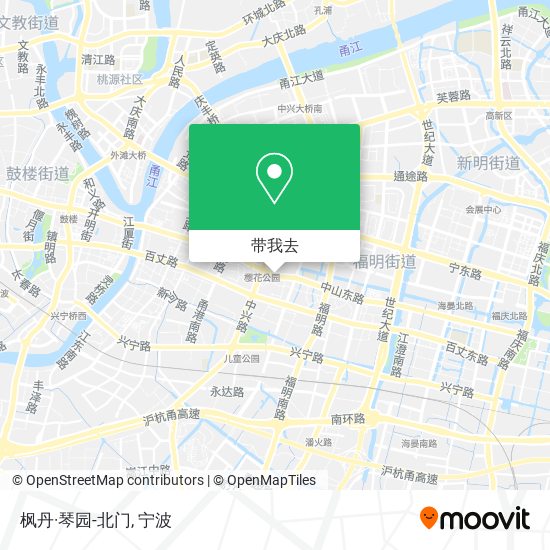 枫丹·琴园-北门地图