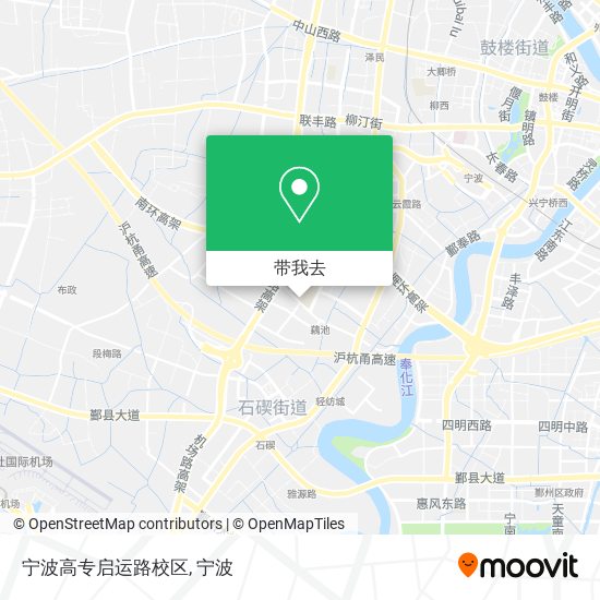 宁波高专启运路校区地图