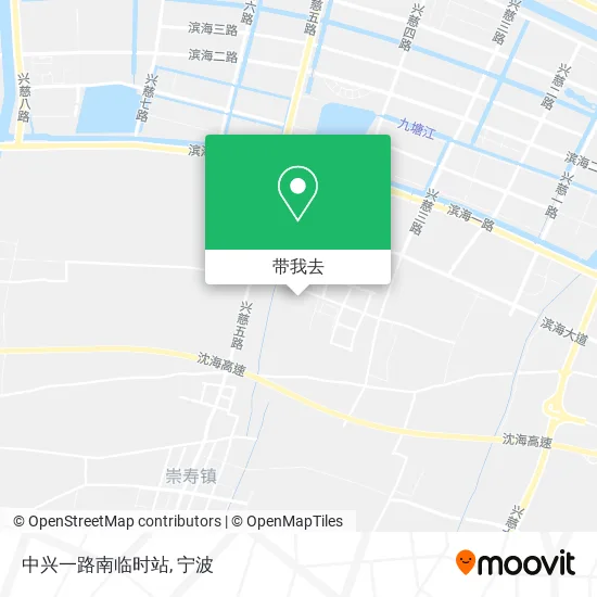 中兴一路南临时站地图
