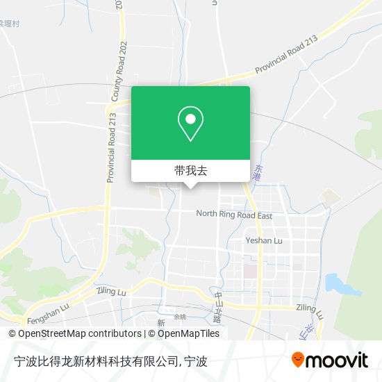 宁波比得龙新材料科技有限公司地图