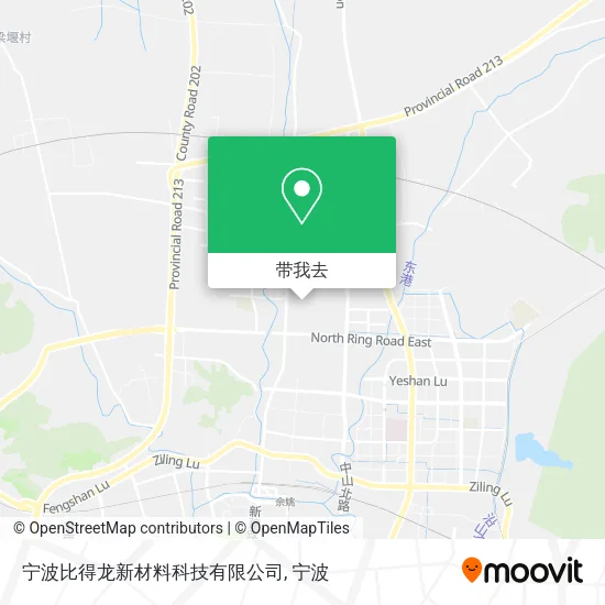 宁波比得龙新材料科技有限公司地图