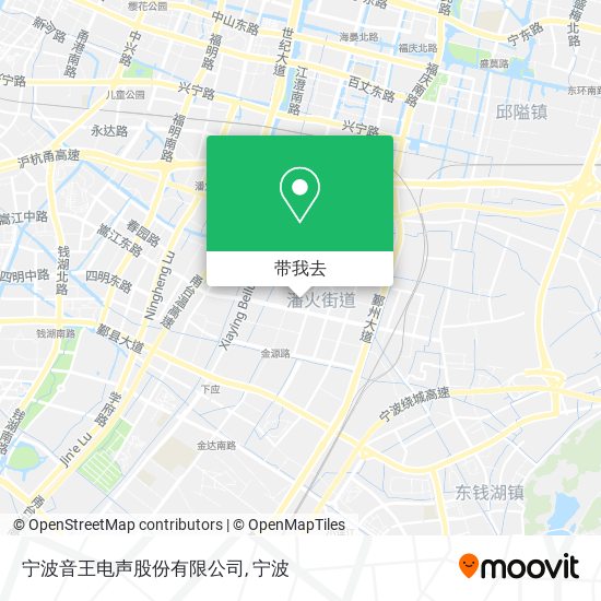 宁波音王电声股份有限公司地图