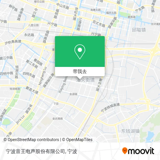 宁波音王电声股份有限公司地图