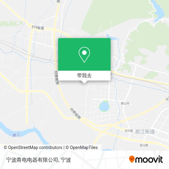 宁波甬电电器有限公司地图