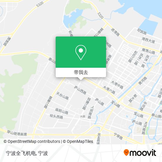宁波全飞机电地图