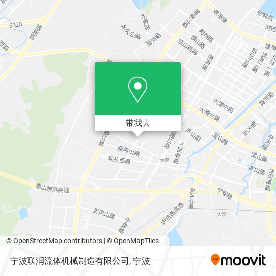 宁波联润流体机械制造有限公司地图