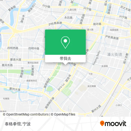 泰格拳馆地图
